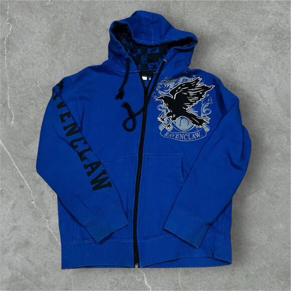 Ravenclaw The Wizarding World Of Harry Potter Universal Studios Zip Up Hoodie XS - Picture 1 of 12